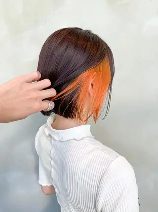 ショート カラー リピート率No.1✨ ユウキのヘアスタイル
