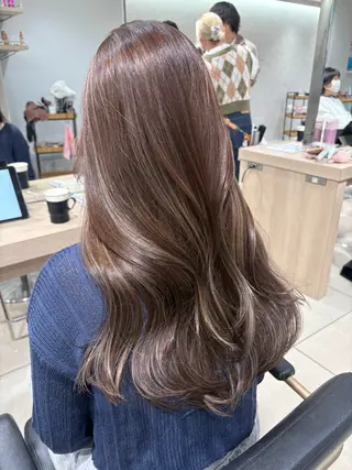 ロング 〖 韓国hair 〗 室岡　咲希のヘアスタイル