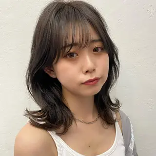 ミディアム てーと /レイヤーカットのヘアスタイル