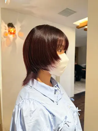 ショート カラー パーマ無料モデル様 募集中💖ゆりのヘアスタイル