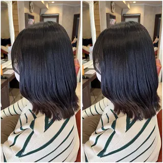 ミディアム 🌼二本柳 🌼のヘアスタイル