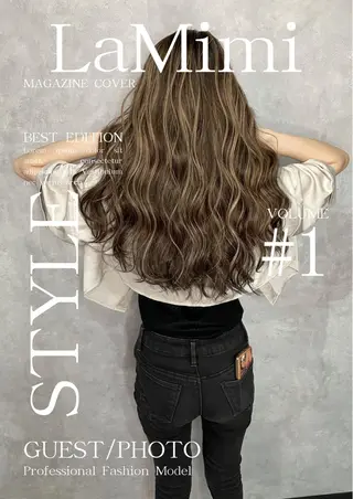 ロング カラー La Mimiのヘアスタイル