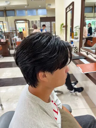 ショート パーマ メンズ 🧊メンズ特化🧊 高木航希のヘアスタイル