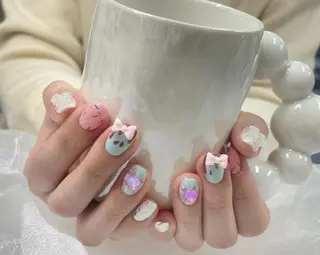 ネイル チョウ シイのネイルデザイン