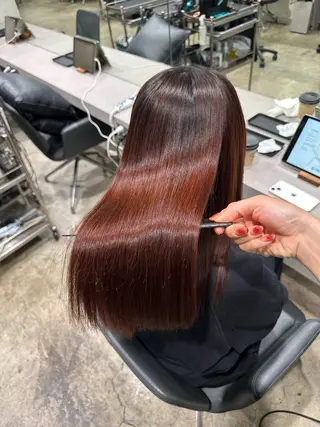 縮毛矯正/表参道/ 鈴木リカコのヘアスタイル