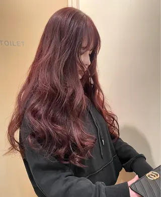 ロング カラー 辻 那美樹/似合わせ ヘア/髪質改善のヘアスタイル