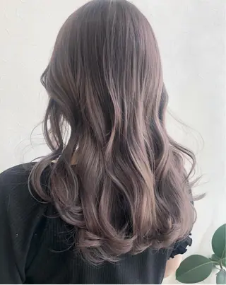 セミロング カラー nakahara madokaのヘアスタイル