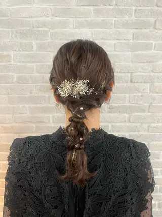 ロング ヘアアレンジ Topstylist YUKIのヘアスタイル