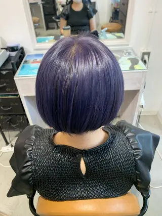 セミロング カラー ヘアアレンジ Sia中野新橋 『JUNYA』のヘアスタイル