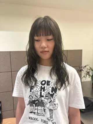 ロング カラー natsuki /HUIのヘアスタイル