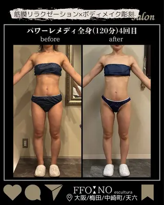 オフ:オン 全身筋膜マッサージのエステ・リラクイメージ