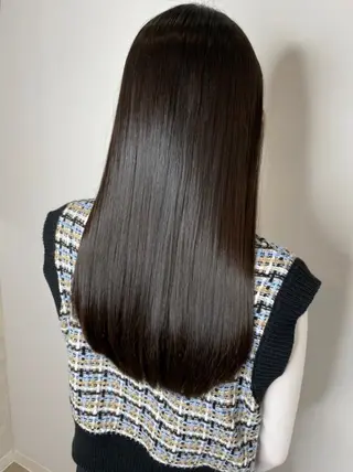 ロング シールエクステ×美髪 改善/ヨシモトカンジのヘアスタイル