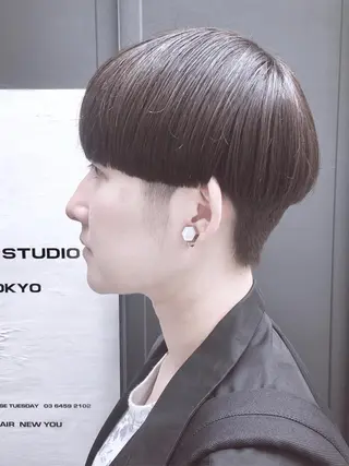 ショート ダブルカラー/ -KOKO-本八幡のヘアスタイル