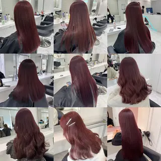 カラー 🤍ブリーチなし ブラウンhimi🤍のヘアスタイル