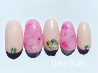 ネイル 💗🪽Tiary Nail🪽💗のネイルデザイン