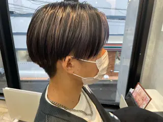 カラー 小顔似合わせカット ┊︎*AYANO*のヘアスタイル