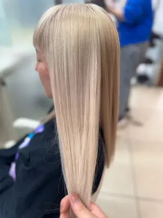 ロング カラー ✂︎レディース のメンズカット屋さんのヘアスタイル