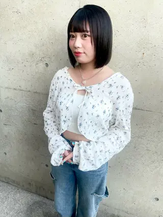 ショート パーマ 日高 香織のヘアスタイル