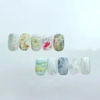 ネイル BRooCH yuzuのネイルデザイン