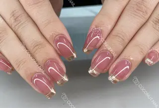 ネイル 神田 ココナッツのネイルデザイン