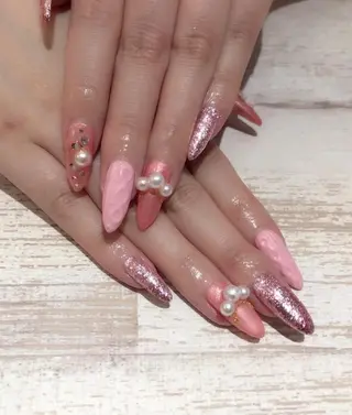 ネイル Lino+ ネイル&よもぎ蒸しのネイルデザイン