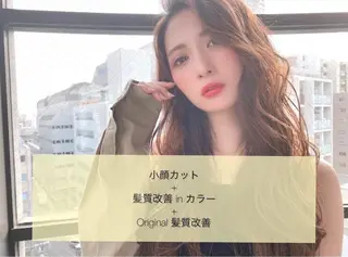 セミロング melia 山田潤太郎のヘアスタイル