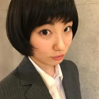 ショート カラー 鈴木 悠史のヘアスタイル