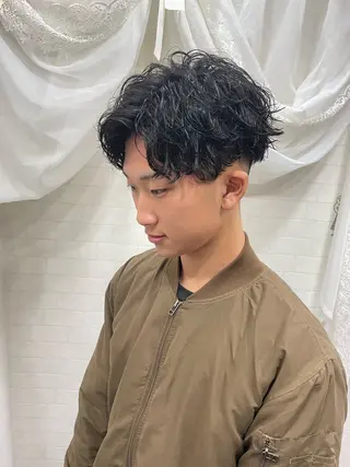 ショート パーマ メンズ 堀一樹/ メンズヘア/パーマのヘアスタイル