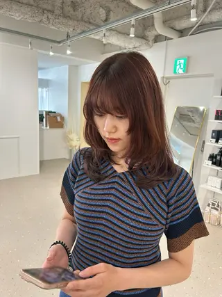 カラー 村田 七夕のヘアスタイル