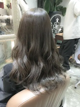 ロング カラー 北條 優輝のヘアスタイル