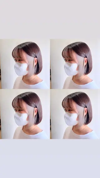 ショート カラー 髪質改善･縮毛矯正 特化･ユウシンのヘアスタイル