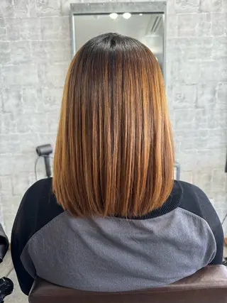ミディアム 月館 怜奈のヘアスタイル