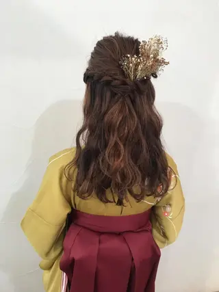 ヘアアレンジ 乳井 悠香のヘアスタイル