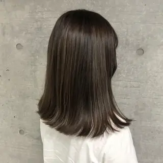セミロング カラー 卒業式お呼ばれ🕊️ ヘアセット✴︎ミキのヘアスタイル