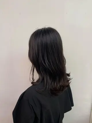 セミロング 川上拓真 ✂︎学芸大学のヘアスタイル