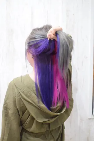 ミディアム カラー GATE. staffのヘアスタイル