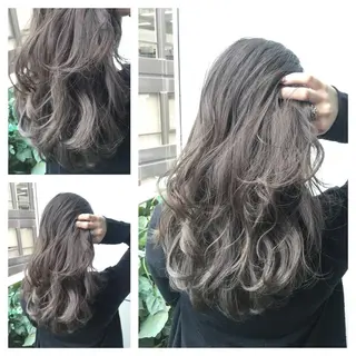 ロング カラー 露木 啓介のヘアスタイル