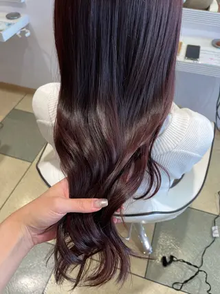 セミロング ☁️彦坂唯有/ 透明感カラー☁️のヘアスタイル