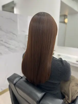 ロング カラー IRESU ヤマウチリセのヘアスタイル