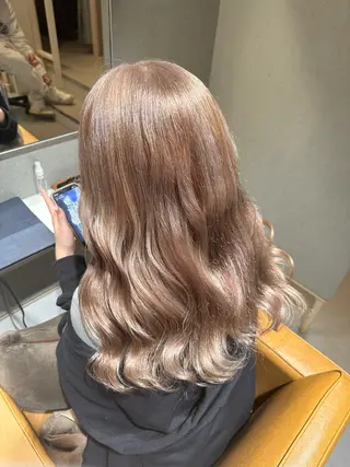 ロング カラー 暖色/ヘアアレンジ 🎀♡irohaのヘアスタイル