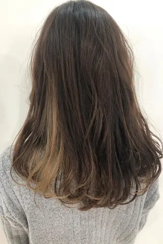 ロング カラー 樋口 雄稀のヘアスタイル
