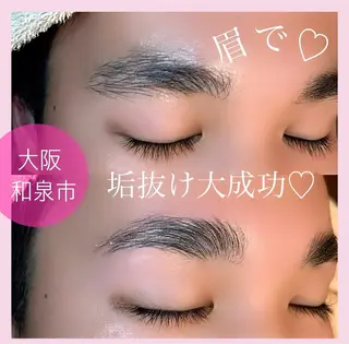 メンズ アイブロウ SARASA♡ Yamashitaの眉毛・アイブロウイメージ