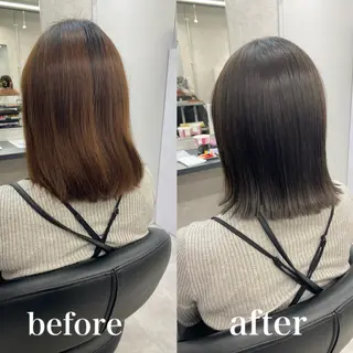 セミロング 🌸Bob🌸 市井友佳子のヘアスタイル