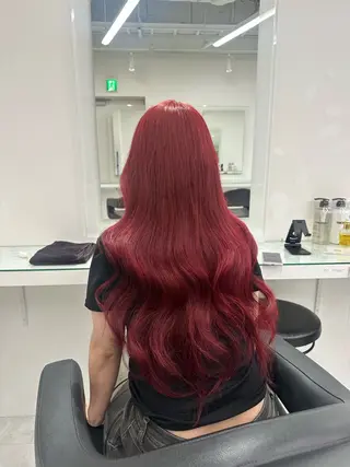 ロング カラー 川越ハイトーン🧸 Yumaのヘアスタイル