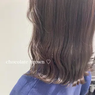 セミロング カラー パーマ ヘアアレンジ メンズ ネイル マツエク・マツパ 🐩推し活🐩 FUTABA🍒のヘアスタイル