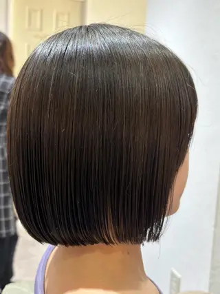ショート ✨似合わせボブ✨ 縮毛矯正のヘアスタイル