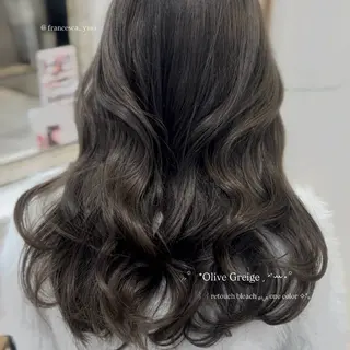 カラー Yuui🩰アレンジ /髪質改善カラーのヘアスタイル