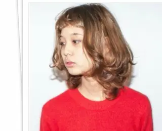 ミディアム カラー タナカ *歴10年以上*のヘアスタイル