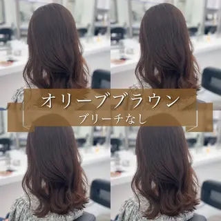 カラー ミルクティー・透明感 🏹REN🏹のヘアスタイル