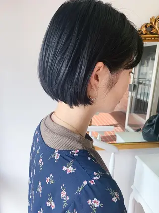 ショート 丹羽大喜 縮毛矯正/美髪矯正のヘアスタイル